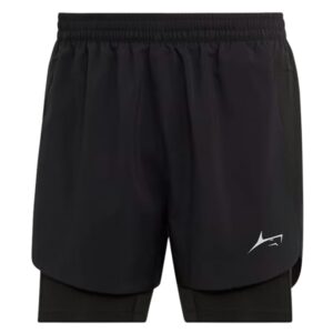 PROSHARX 2 in 1 Active Dual Shorts with Inner Tights Layer | Men's Double Layer Short for Running, Gym & Sports